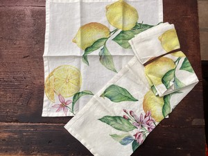 NAPKINS LEMON