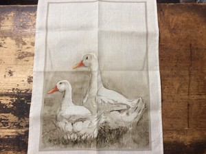 Tea towel duck