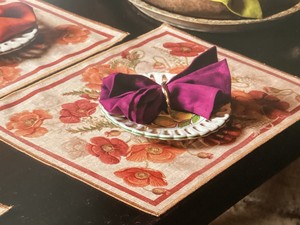 PLACE MAT POPPY