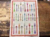 Tea towel galateo fork