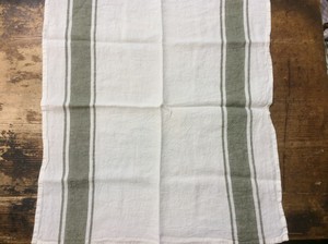 Tea towel vecchi tempi green
