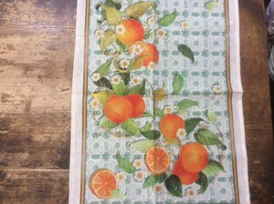 Tea towel Sevillana Orange