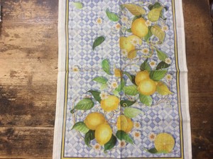 Tea towel Sevillana Lemon