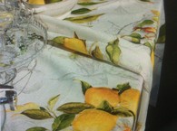 Table cloth Limoncello