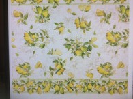 BEDSPPREAD, SOFA COVER, TABLE CLOTH OR CURTAIN Limoncello