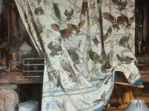 BEDSPREAD,SOFA COVER, TABLE CLOTH OR CURTAIN BUBO