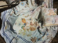 BEDSPREAD,SOFA COVER, TABLE CLOTH OR CURTAIN MONREALE