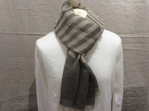 Scarf PANAREA NERO-CORDA