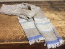 Scarf BAIADERA -TORTORA-JEANS