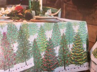 Table cloth  FAIRY TREES