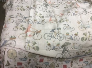 BEDSPREAD,SOFA COVER, TABLE CLOTH OR CURTAIN BIKERS