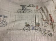 Blanket BIKERS 100% big cotton