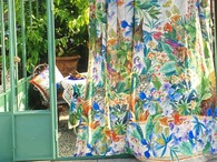 BEDSPREAD, SOFA COVER,TABLE CLOTH OR CURTAIN  NAIF