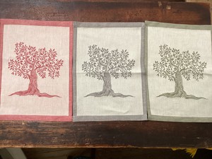 NAPKINS/ GUEST TOWEL  OLIVE