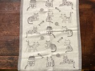 TEA TOWEL CATS