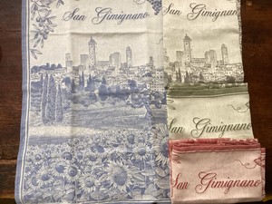 TEA TOWEL SAN GIMIGNANO