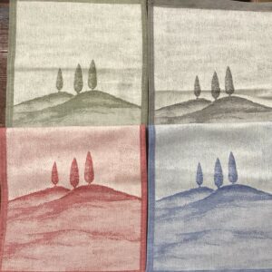 Mercantia Home Linen NAPKINS GUEST TOWEL CYPRESS