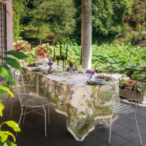 Bunny  Linen Tablecloth