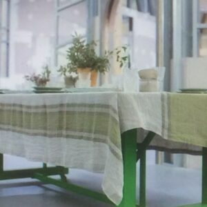 NATTE    100% linen  TABLE CLOTH  Prewashed
