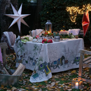 Barnum tovaglia 100% lino