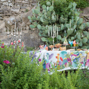 Kactus  Linen Tablecloth