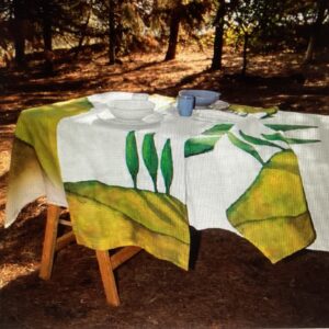 POGGETTO   100% linen  TABLE CLOTH  Prewashed