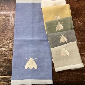 Hand towel  APE  EMBRODERY  50% LINEN 50% COTTON