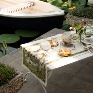 BUNNY  Linen Table Runner