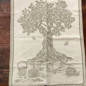 PIANTA OLIVO  50% LINEN 50% COTTON   Kitchen Towel