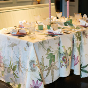 Granadilla Linen Tablecloth