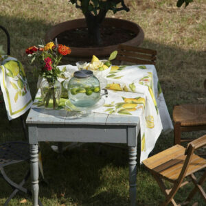 Limoncello Linen Tablecloth