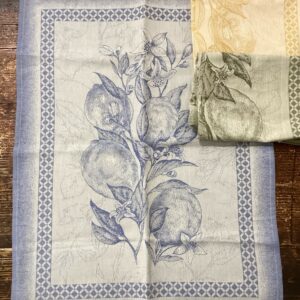 LIMONE IN CORNICE   50% LINEN 50% COTTON