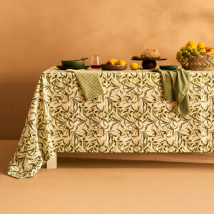 LUCANIA   100% linen  TABLE CLOTH  PREWASHED