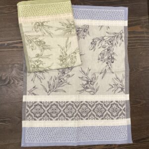 OLIVA BICOLOR   50% LINEN 50% COTTON