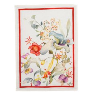 Onirica rosso  LINEN KICTHEN TOWEL