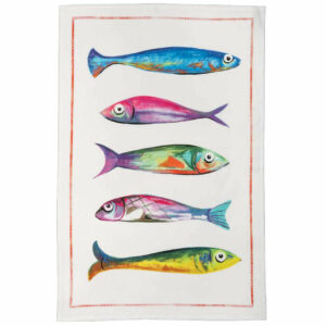 Poisson  Linen Kitchen Towel