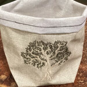 Basket for Bread ULIVO RICAMATO