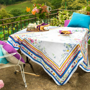 Primula  Linen Tablecloth