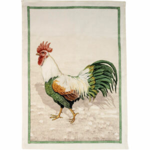 Rooster  Linen Kitchen Towel