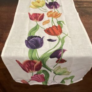 TULIPANO  100% LINEN   Table Runner