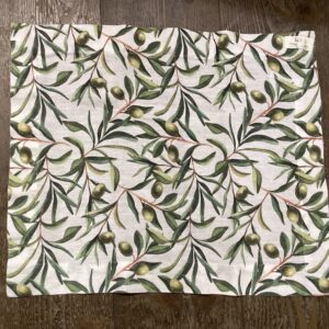 LUCANIA   100% LINEN Placemat PREWASHED