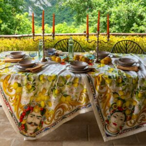 Zagara 60% Linen 40% cotton Tablecloth