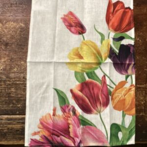TULIPANO GIALLO    100% Linen   Kitchen Towel