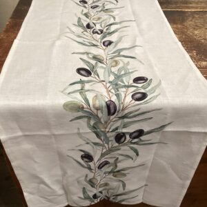 ULIVO  100% LINEN   Table Runner